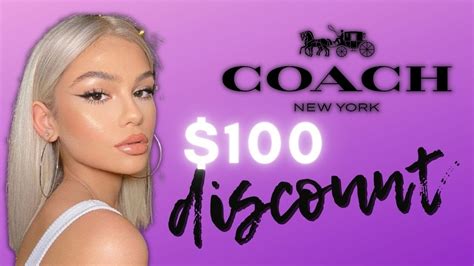 coach discount codes 2022